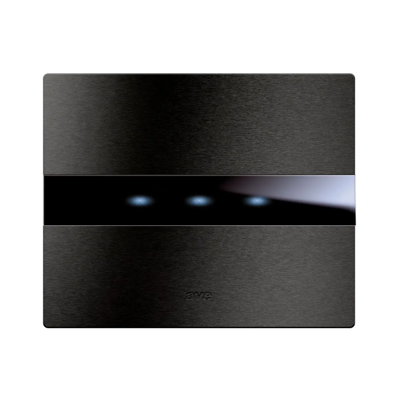 3 INTER. TOUCH ANTRACITE 230V 6A 2M - AVE BS2TC013ANS