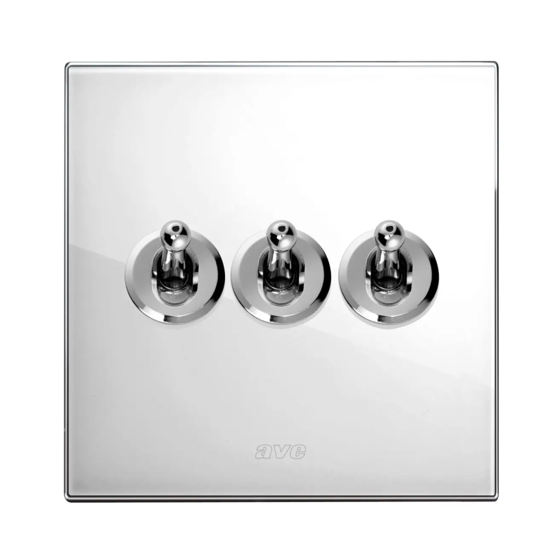 3DEV. LEVETTA PLACCA BIANCO ILLU.3M - AVE BS4002K3BL