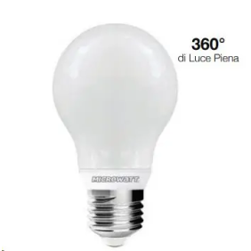 MW LED GOCCIA 360GRADI 8W E27 6400K - Century Italia Srl CZ360-052764