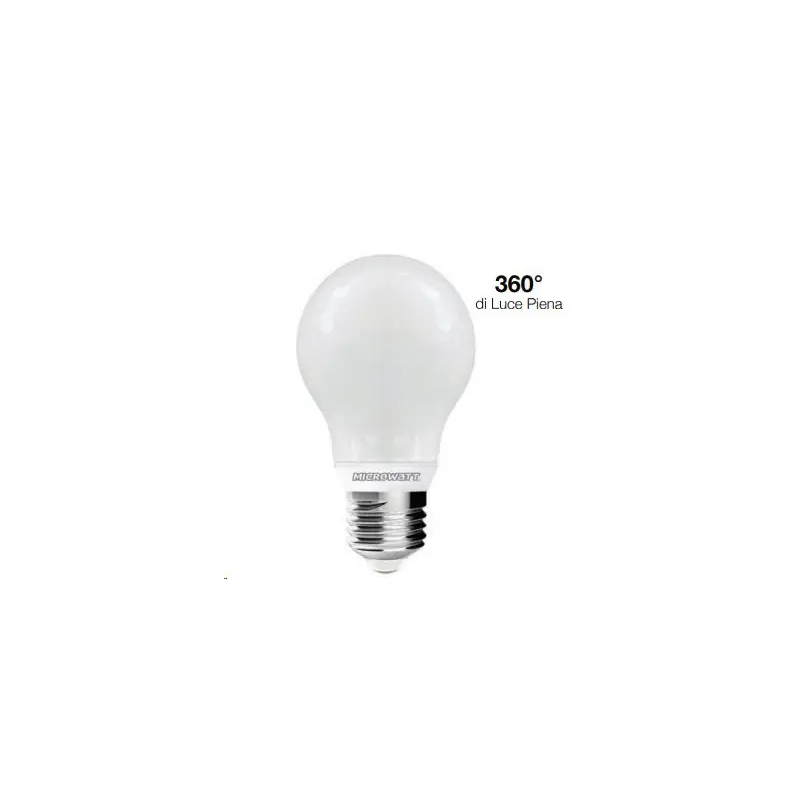MW LED GOCCIA 360GRADI 8W E27 6400K - Century Italia Srl CZ360-052764