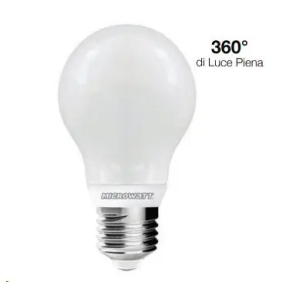 MW LED GOCCIA 360GRADI 8W E27 3000K - Century Italia Srl CZ360-052730