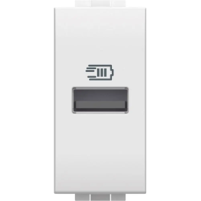 LL - Caricatore USB tipo A 1m bianco - BTicino N4191A