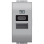 LL - Caricatore USB tipo A+C 1m tech - BTicino NT4191AC