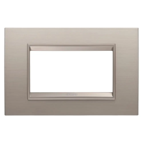 PLACCA LUX 4M MET. ALLUM. SPAZZ. - Gewiss GW16204XS