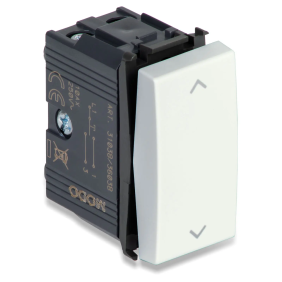 MODO Doppio pulsante1PNO+1PNO 10A bianco - MASTER 36038