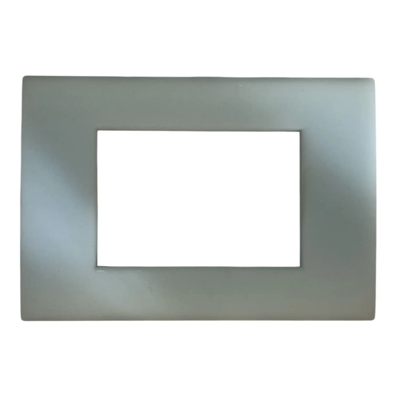 LIGHT - PLACCA 3 POSTI BLUOPALINO - BTicino N4803BP