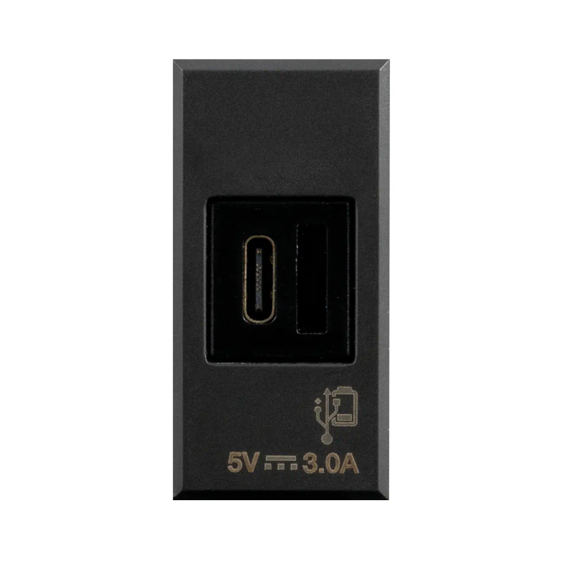 CARICATORE USB TIPO C 3A TEKLA 1M - AVE 445082USBC