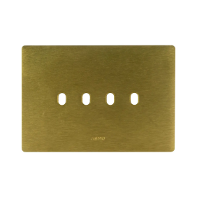 PLACCA NEW ST.ALLUM. BRONZO 4COM 4M - AVE 44PANQ04BRZ