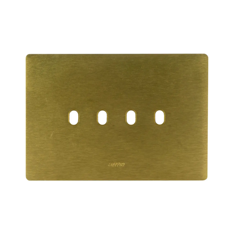 PLACCA NEW ST.ALLUM. BRONZO 4COM 4M - AVE 44PANQ04BRZ