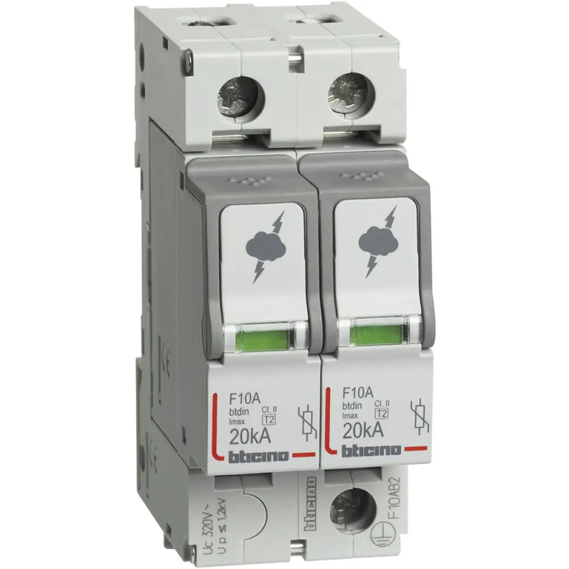 btdin - SPD T2 20KA 2P - BTicino F10AB2