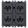 Comando KNX Secure Flat 4 pulsanti 2M - Vimar 01583.AX