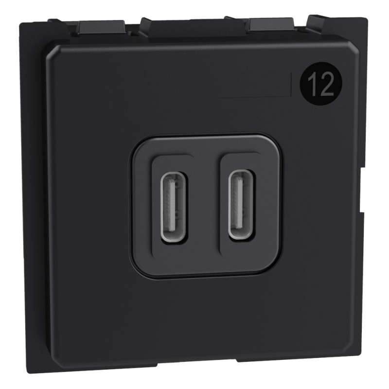 L.NOW - Caricatore USB tipo C+C 30W PD 2m - BTicino K4293CC