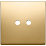 Placca 2Mx2 Tondo oro - Vimar 22682.RN.2.82
