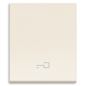 Tasto 2M allineato simbolo chiave canapa - Vimar 31000.2PC