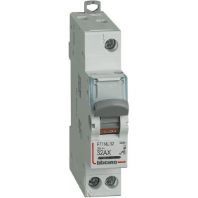 btdin - sezionatore lum 1P 32A - BTicino F71NL32