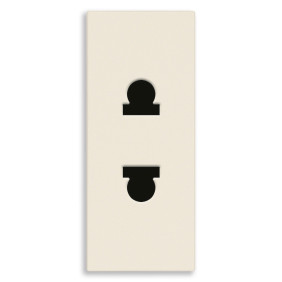 Presa SICURY 2P 16A USA+EU canapa - Vimar 30234.C