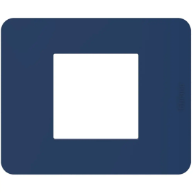 MatixGO - placca 2P blue - BTicino JA4802TB