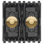 Comando domotico Vintage 2Leve 2M oro - Vimar 22482.82