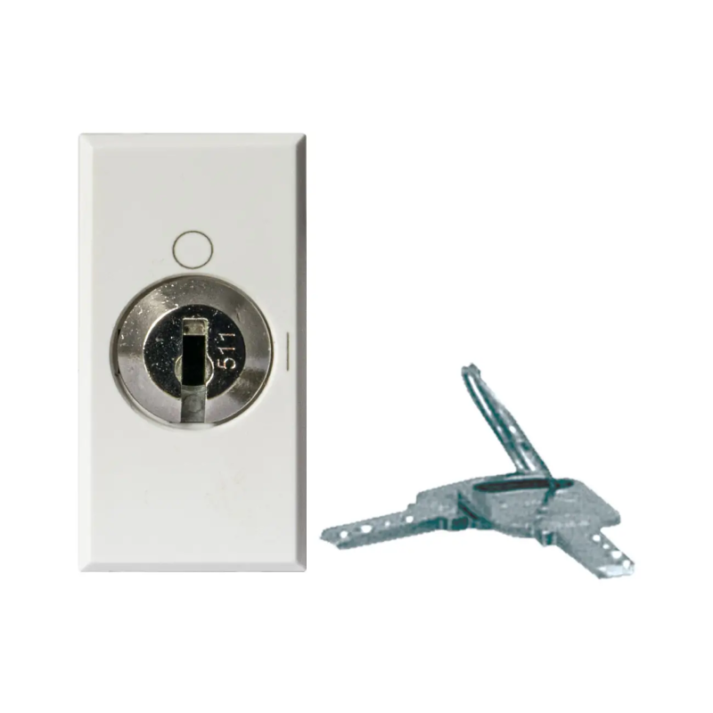 INT.CHIAVE ESTR.AP.2P 10AX WHITEK1M - AVE 446071EA