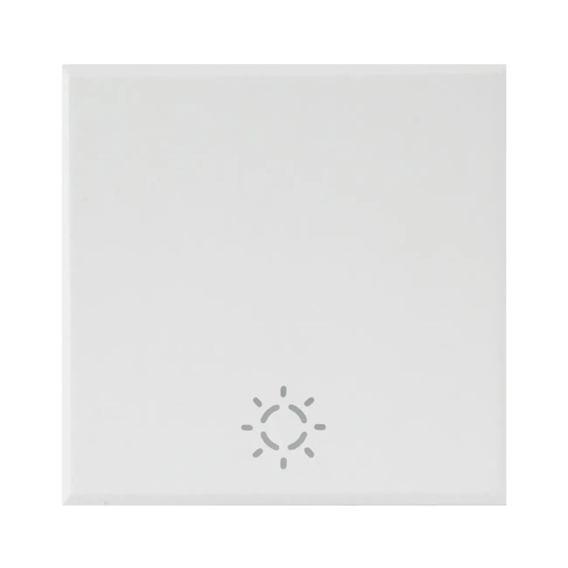 TASTO SIMBOLO LAMPADA ILL.WHITEK 2M - AVE 446TLP/2