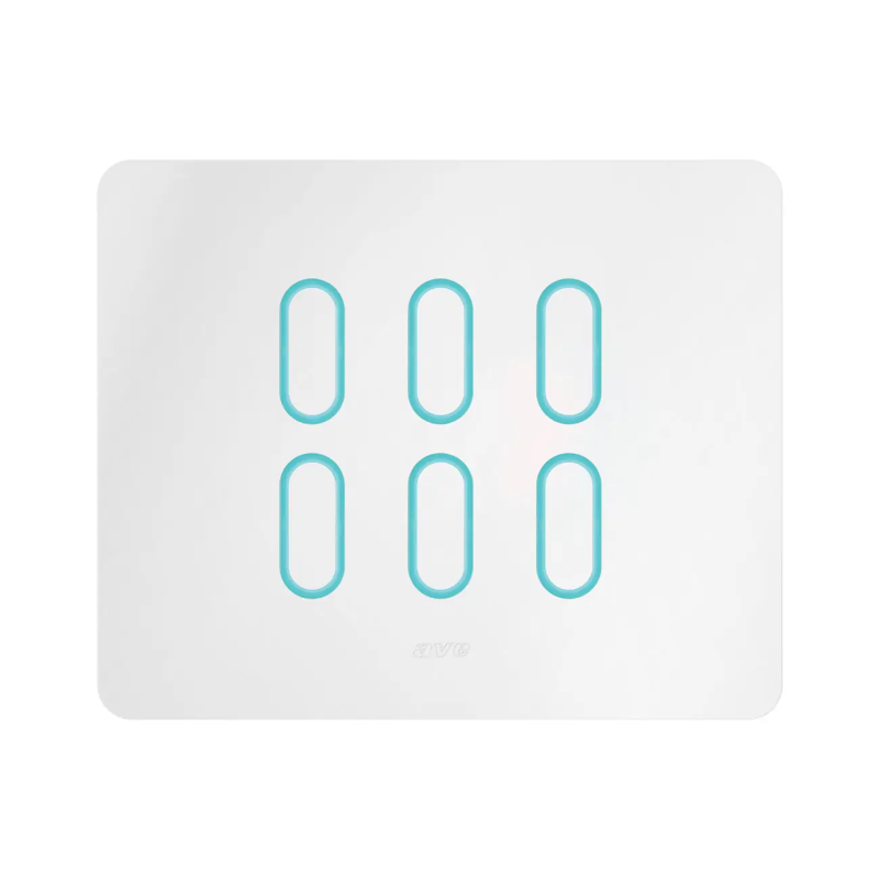 PLACCA SMART CORIAN TOUCH 6COM 3M - AVE 44PSMCTC16B