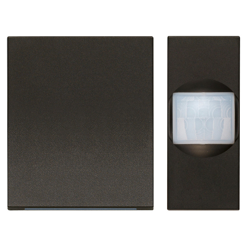 Kit Lampada+IR scendiletto LED nero - Vimar 0K30389.G