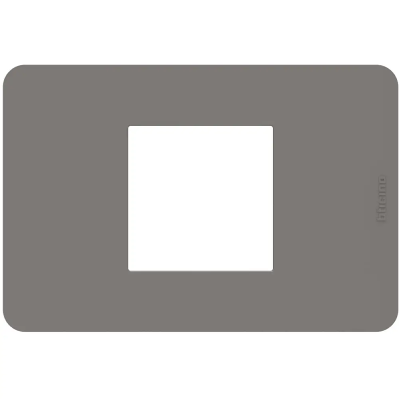 MatixGO - placca 2P cent. tortora - BTicino JA4819TD