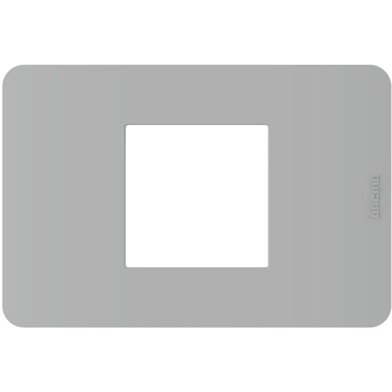 MatixGO - placca 2P cent. grey - BTicino JA4819JG