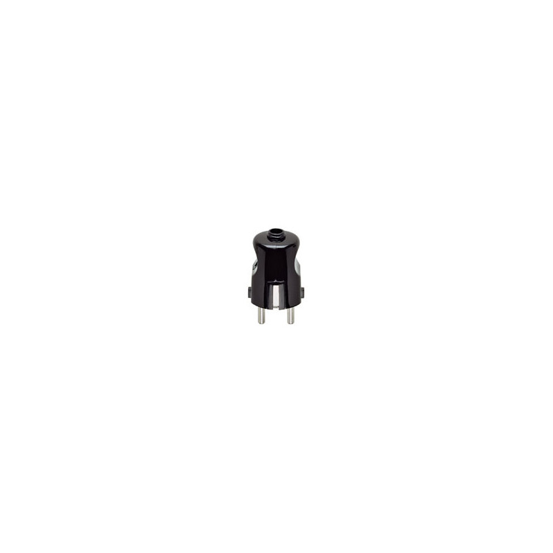 Spina 2P+T 16A S31 assiale nero - Vimar 00231