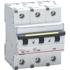 btdin 160 - magnetot 3P curva C 100A 16kA - BTicino FT83C100