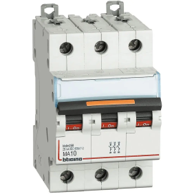 btdin 250 - solo magnet 125 Im 3P 10A 25kA - BTicino FV83SM125