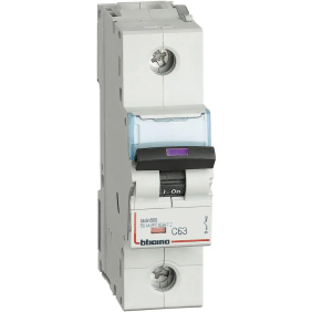 btdin500 - magnetot 1P curva C 63A 50kA - BTicino FX81C63