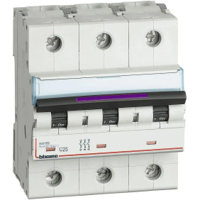 btdin500 - magnetot 3P curva C 25A 50kA - BTicino FX83C25