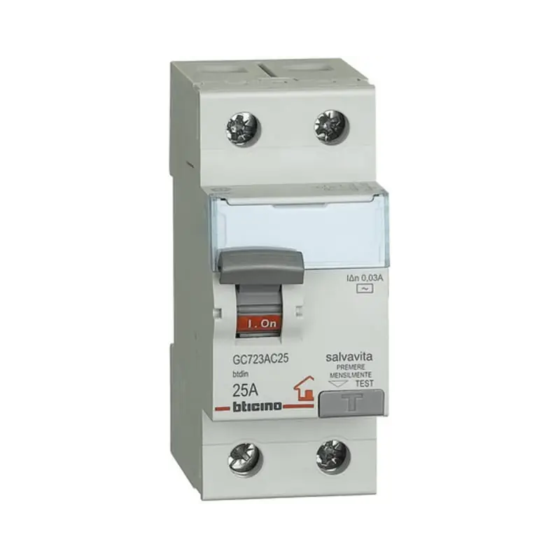 btdin-RS - differ puro AC 2P 40A 30mA - BTicino GC723AC40