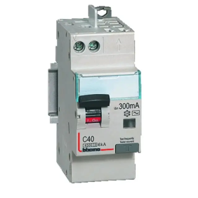 btdin60 - magn diff AC 1P+N 40A 6kA 300mA - BTicino GN8814AC40