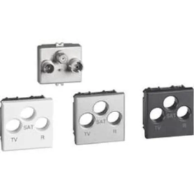Axolute - Presa TV-R-SAT diretta demix 2M - BTicino H4210M2D