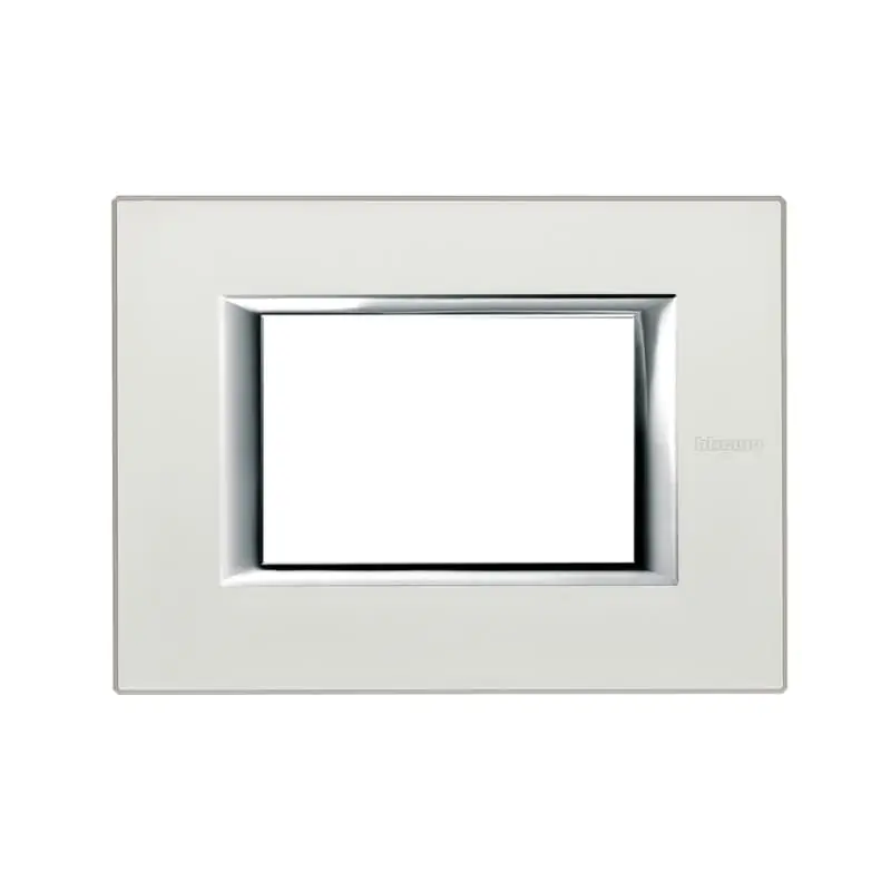 axolute - placca 3P argento - BTicino HA4803SAN