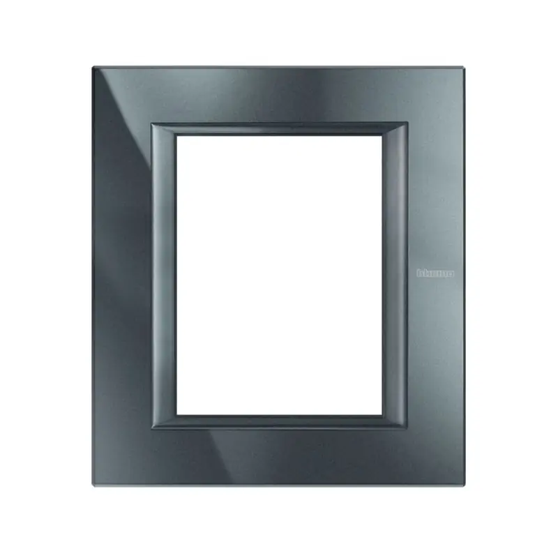 Axolute - placca 3+3P antracite - BTicino HA4826HS