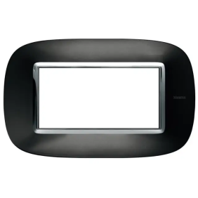 axolute - placca 4P antracite Axolute - BTicino HB4804XS