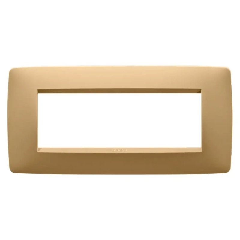PLACCA ONE 6M ORO - Gewiss GW16106VO