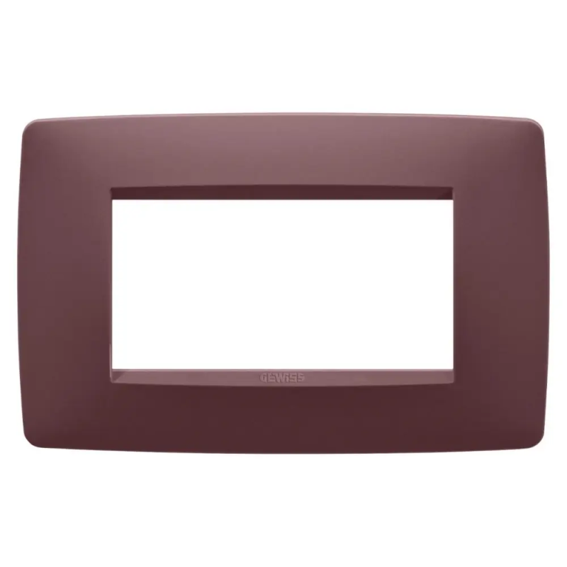 PLACCA ONE 4M TUSCAN RED - Gewiss GW16104VD