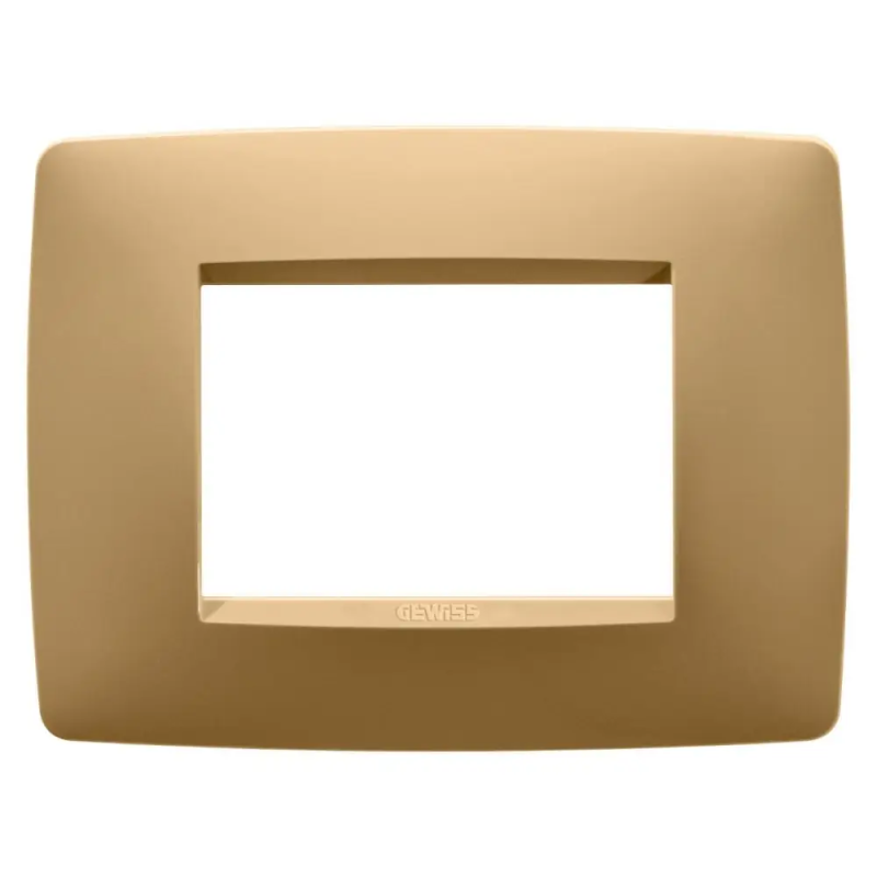 PLACCA ONE 3M ORO - Gewiss GW16103VO