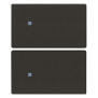 Due mezzi tasti 2M neutro pers. nero - Vimar 31480.2G