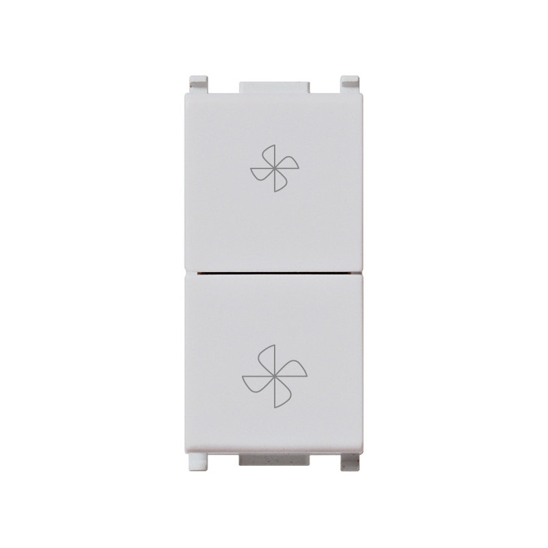 Commutatore 2P 10AX fan-coil Silver - Vimar 14063.SL