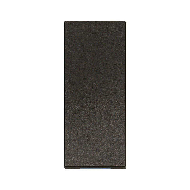 Tasto 1M fascio luce verticale nero - Vimar 31000S.G