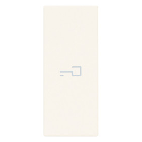 Tasto 1M assiale simbolo chiave bianco - Vimar 31000A.PB