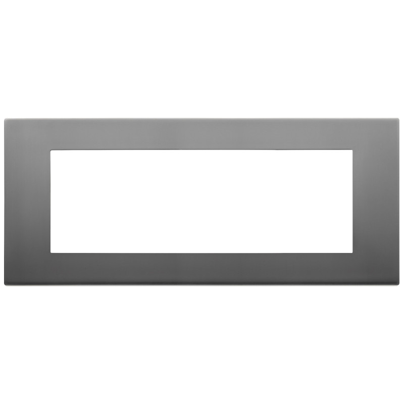 Placca 7M inox satinato - Vimar 30657.72