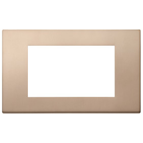 Placca 4M bronzo - Vimar 30654.71