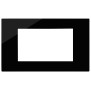 Placca 4M Reflex nero - Vimar 30654.42