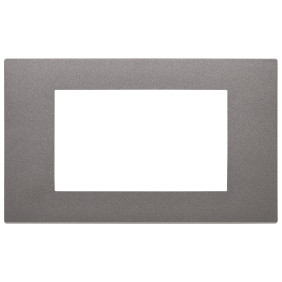 Placca 4M Metal - Vimar 30654.22